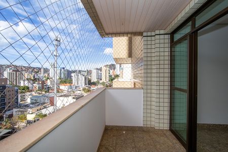VARANDA de apartamento para alugar com 3 quartos, 98m² em Serra, Belo Horizonte
