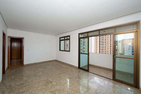 SALA de apartamento para alugar com 3 quartos, 98m² em Serra, Belo Horizonte