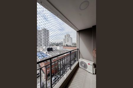Varanda de kitnet/studio para alugar com 1 quarto, 29m² em Mooca, São Paulo