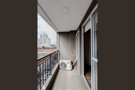 Varanda de kitnet/studio para alugar com 1 quarto, 29m² em Mooca, São Paulo