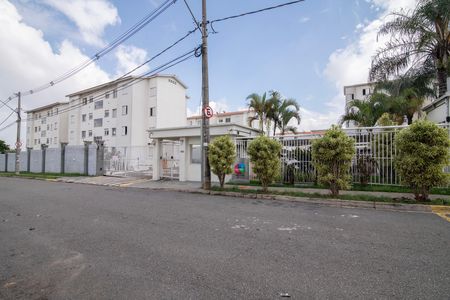 Fachada do Condomínio de apartamento para alugar com 2 quartos, 43m² em Loteamento Novo Angulo, Hortolândia