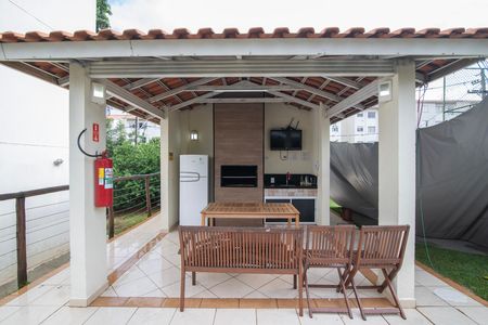 Área Comum - Churrasqueira de apartamento para alugar com 2 quartos, 43m² em Loteamento Novo Angulo, Hortolândia