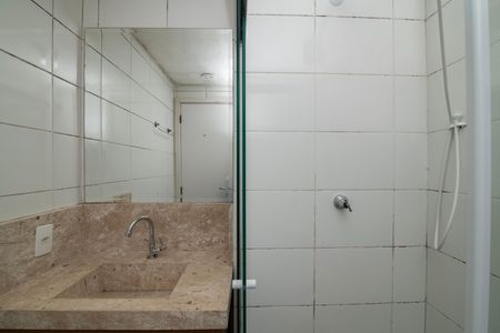 Banheiro de apartamento para alugar com 2 quartos, 43m² em Loteamento Novo Angulo, Hortolândia