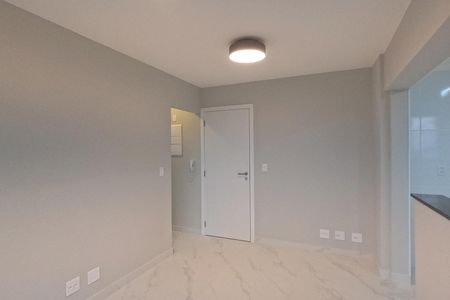 Sala de estar de apartamento para alugar com 1 quarto, 41m² em Marapé, Santos