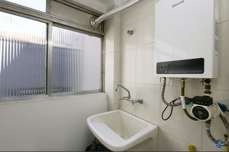 Área de Serviço de apartamento à venda com 3 quartos, 142m² em São João, Porto Alegre