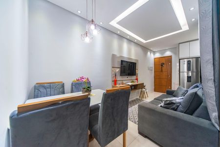 Sala de apartamento para alugar com 2 quartos, 40m² em Parque Erasmo Assunção, Santo André