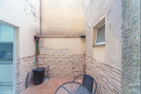 Vista da Sala de apartamento para alugar com 2 quartos, 40m² em Parque Erasmo Assunção, Santo André
