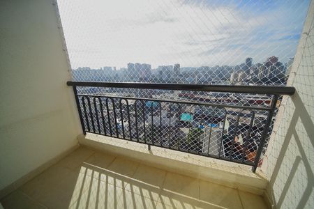 Sacada da Sala  de apartamento para alugar com 3 quartos, 75m² em Vila Dusi, São Bernardo do Campo