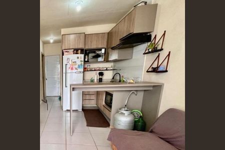 Cozinha de casa para alugar com 2 quartos, 50m² em Boa Saúde, Novo Hamburgo