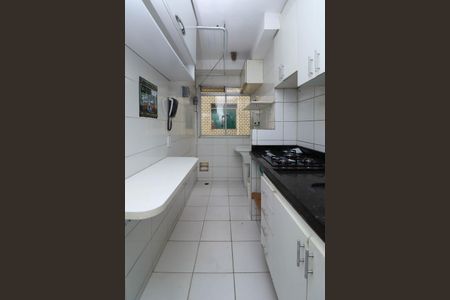 Cozinha  de apartamento para alugar com 2 quartos, 48m² em Vila Indiana, Taboão da Serra