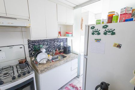 Cozinha de apartamento à venda com 2 quartos, 52m² em Minaslandia, Belo Horizonte