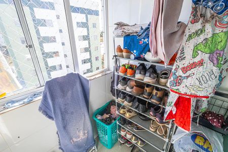 Area de serviço de apartamento à venda com 2 quartos, 52m² em Minaslandia, Belo Horizonte
