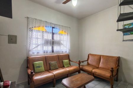 Sala de casa para alugar com 1 quarto, 82m² em Maracanã, Praia Grande