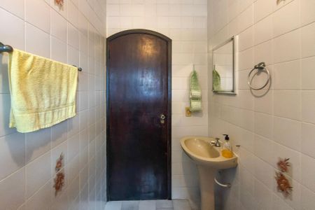 Banheiro 2 de casa para alugar com 1 quarto, 82m² em Maracanã, Praia Grande