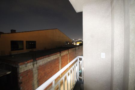 Varanda da Sala de apartamento à venda com 2 quartos, 38m² em Vila Carmosina, São Paulo
