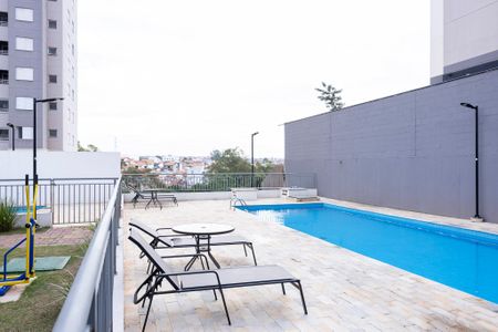 Área comum - Piscina de apartamento para alugar com 2 quartos, 42m² em Jardim Abatia, Sorocaba