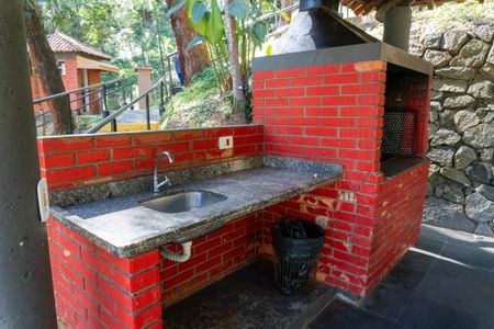 Área comum - Churrasqueira de apartamento à venda com 3 quartos, 74m² em Vila Andrade, São Paulo