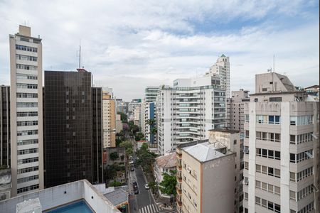 Vista da Suíte de kitnet/studio à venda com 1 quarto, 33m² em Consolação, São Paulo