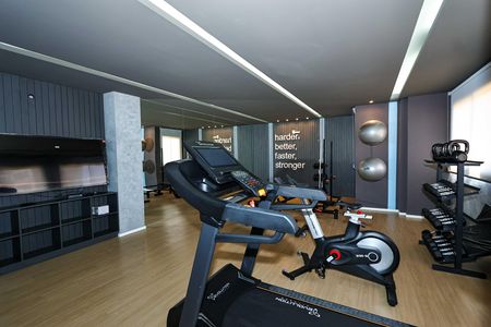 Apartamento para alugar com 65m², 2 quartos e 2 vagasÁrea comum - Academia