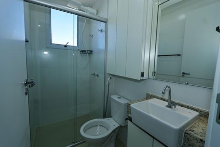 Apartamento para alugar com 65m², 2 quartos e 2 vagasBanheiro da Suíte