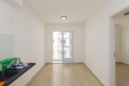 Sala/Cozinha de apartamento para alugar com 1 quarto, 27m² em Parada Xv de Novembro, São Paulo