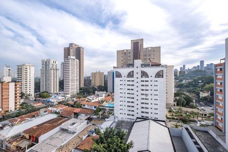 Vista da sala de apartamento à venda com 3 quartos, 115m² em Pinheiros, São Paulo