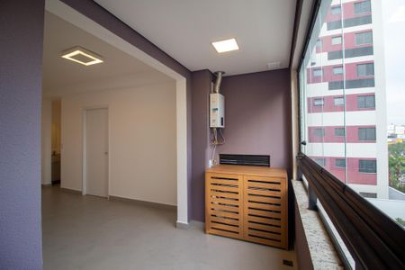 Varanda da Sala de apartamento para alugar com 1 quarto, 48m² em Jardim Guaruja, Sorocaba