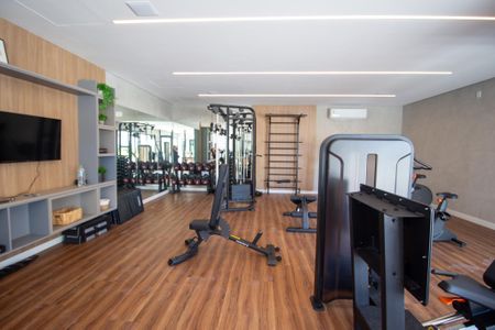 Área comum de apartamento para alugar com 1 quarto, 48m² em Jardim Guaruja, Sorocaba