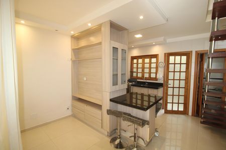Sala / Cozinha de casa para alugar com 3 quartos, 90m² em Parque Mandaqui, São Paulo
