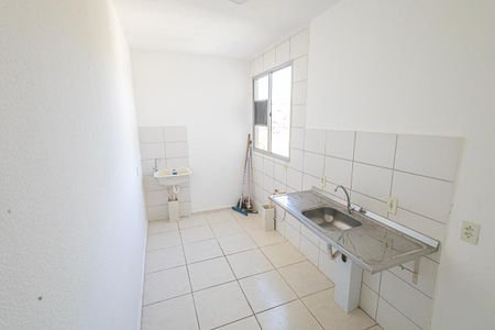 cozinha de apartamento à venda com 2 quartos, 50m² em Trevo, Belo Horizonte
