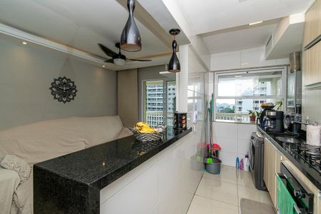Cozinha de apartamento à venda com 3 quartos, 75m² em Vicente de Carvalho, Rio de Janeiro