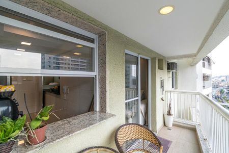 Varanda da Sala de apartamento à venda com 3 quartos, 75m² em Vicente de Carvalho, Rio de Janeiro