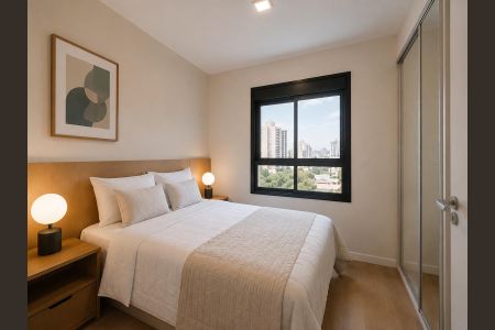 Quarto de apartamento à venda com 2 quartos, 39m² em Jardim São Luís, São Paulo