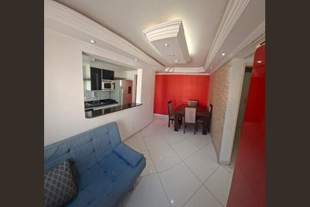 Sala de apartamento para alugar com 2 quartos, 49m² em Planalto, São Bernardo do Campo