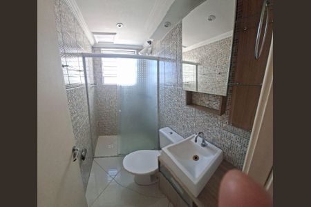 Banheiro de apartamento para alugar com 2 quartos, 49m² em Planalto, São Bernardo do Campo