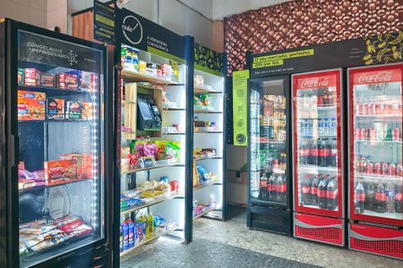 Área Comum - Mercado de kitnet/studio à venda com 1 quarto, 20m² em Botafogo, Rio de Janeiro