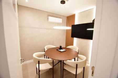 Área comum - Sala de Reunião de apartamento para alugar com 2 quartos, 64m² em Nova Campinas, Campinas