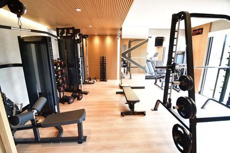 Área comum - Academia de apartamento para alugar com 2 quartos, 64m² em Nova Campinas, Campinas