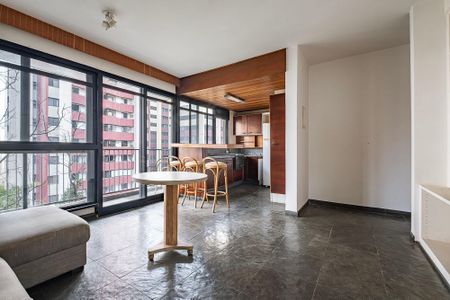 Sala/Cozinha de apartamento à venda com 1 quarto, 45m² em Sumarezinho, São Paulo