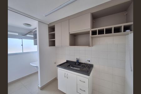 Cozinha de kitnet/studio à venda com 2 quartos, 54m² em Vila Alzira, Santo André