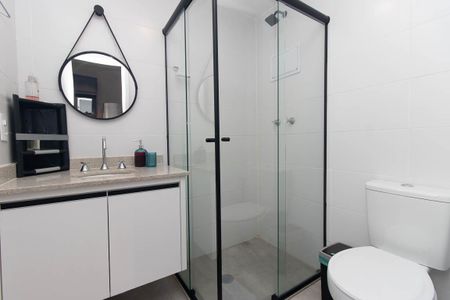 Banheiro de kitnet/studio à venda com 1 quarto, 27m² em Tucuruvi, São Paulo