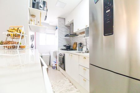 Cozinha de apartamento para alugar com 2 quartos, 50m² em Jardim Lajeado, Ferraz de Vasconcelos