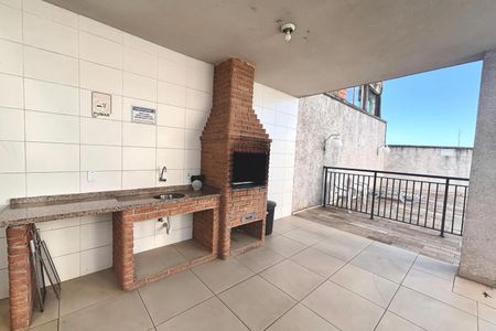 Área comum - Churrasqueira de apartamento para alugar com 2 quartos, 50m² em Jardim Lajeado, Ferraz de Vasconcelos
