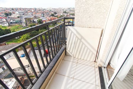 Sacada de apartamento para alugar com 2 quartos, 50m² em Jardim Lajeado, Ferraz de Vasconcelos