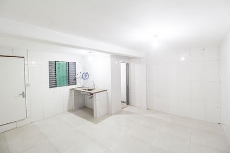 Sala/Cozinha de kitnet/studio para alugar com 1 quarto, 19m² em Parque Jandaia, Carapicuíba