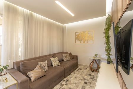 Sala de apartamento à venda com 3 quartos, 93m² em Itapoã, Belo Horizonte