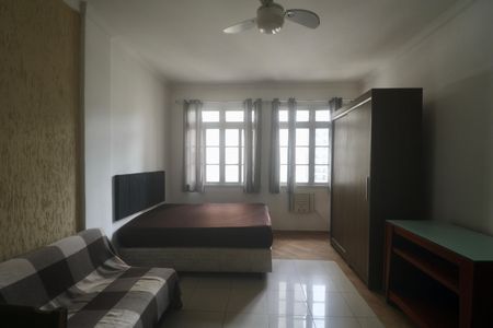 Sala de apartamento para alugar com 1 quarto, 35m² em Centro, Guarujá