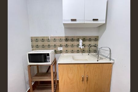 Kitnet - Cozinha de kitnet/studio para alugar com 1 quarto, 22m² em Jaguaré, São Paulo