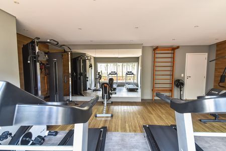 Área comum - Academia de apartamento para alugar com 2 quartos, 65m² em Mirandópolis, São Paulo