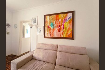Sala de apartamento à venda com 1 quarto, 40m² em Menino Deus, Porto Alegre